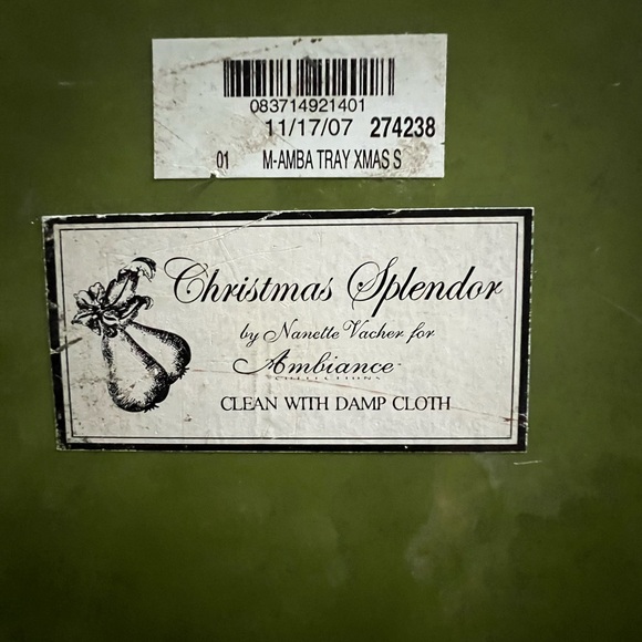 Mamba Christmas tray. - Picture 9 of 10